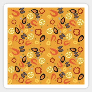 Spanish Marisco Paella Sticker